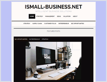Tablet Screenshot of ismall-business.net